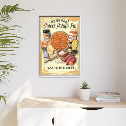 Matte Canvas, Framed (Multi-color) 20x30
