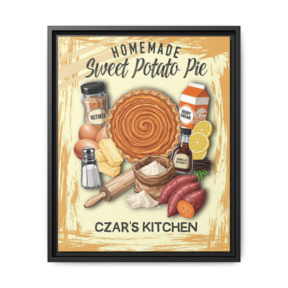 Matte Canvas, Framed (Multi-color) 16x20