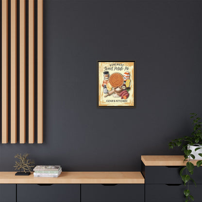 Matte Canvas, Framed (Multi-color) 16x20