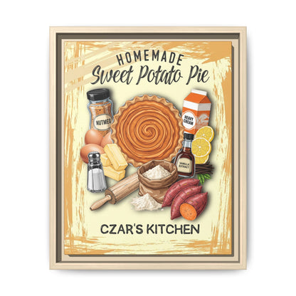 Matte Canvas, Framed (Multi-color) 11x14