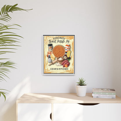 Matte Canvas, Framed (Multi-color) 16x20
