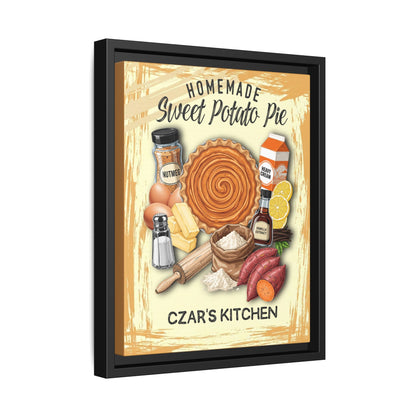 Matte Canvas, Framed (Multi-color) 11x14