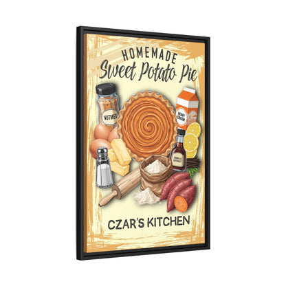 Matte Canvas, Framed (Multi-color) 20x30
