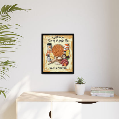 Matte Canvas, Framed (Multi-color) 16x20