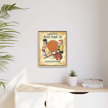 Matte Canvas, Framed (Multi-color) 16x20