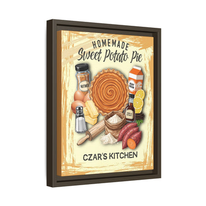 Matte Canvas, Framed (Multi-color) 11x14