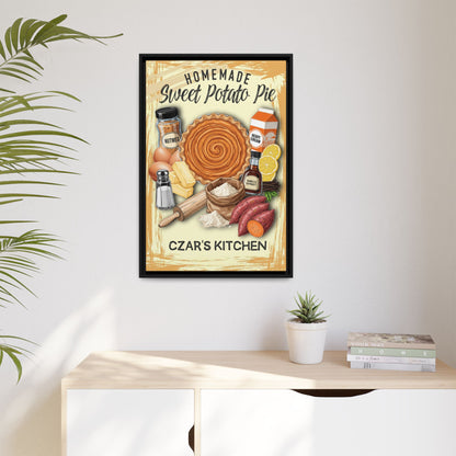 Matte Canvas, Framed (Multi-color) 20x30