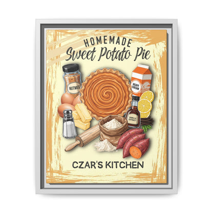 Matte Canvas, Framed (Multi-color) 11x14