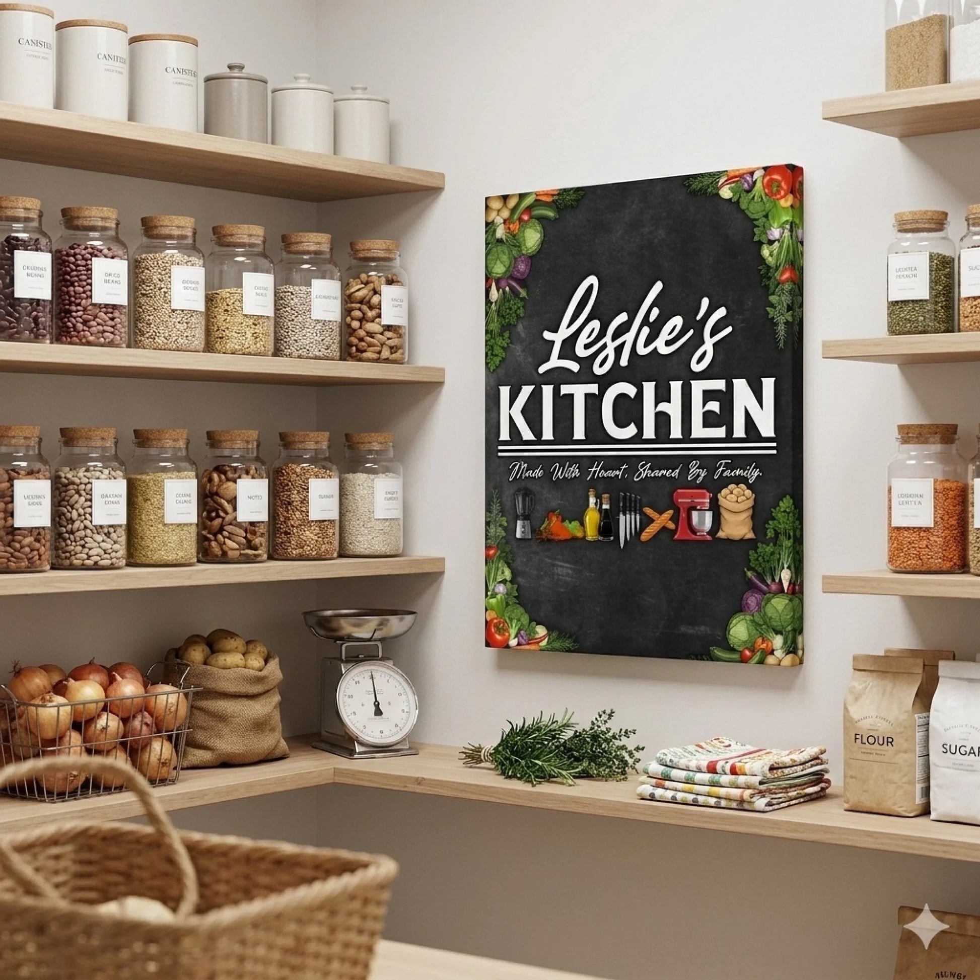 Leslie's Kitchen Vertical Pantry