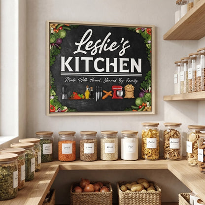 Leslie's Kitchen Horizontal Oatmeal Pantry