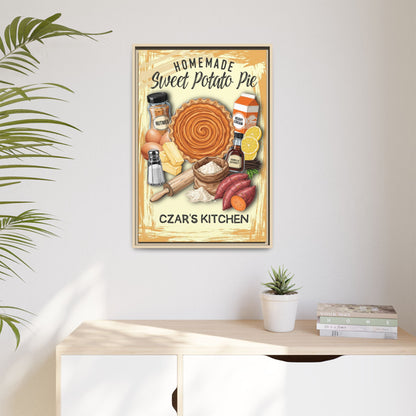 Matte Canvas, Framed (Multi-color) 20x30
