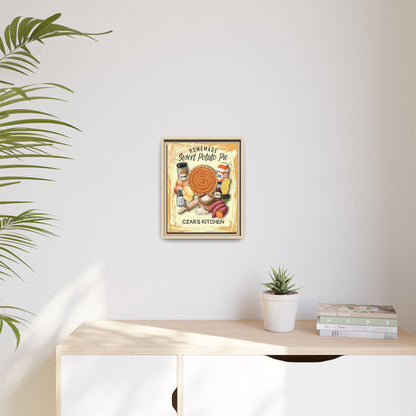 Matte Canvas, Framed (Multi-color) 11x14