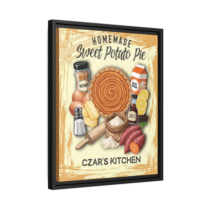 Matte Canvas, Framed (Multi-color) 16x20