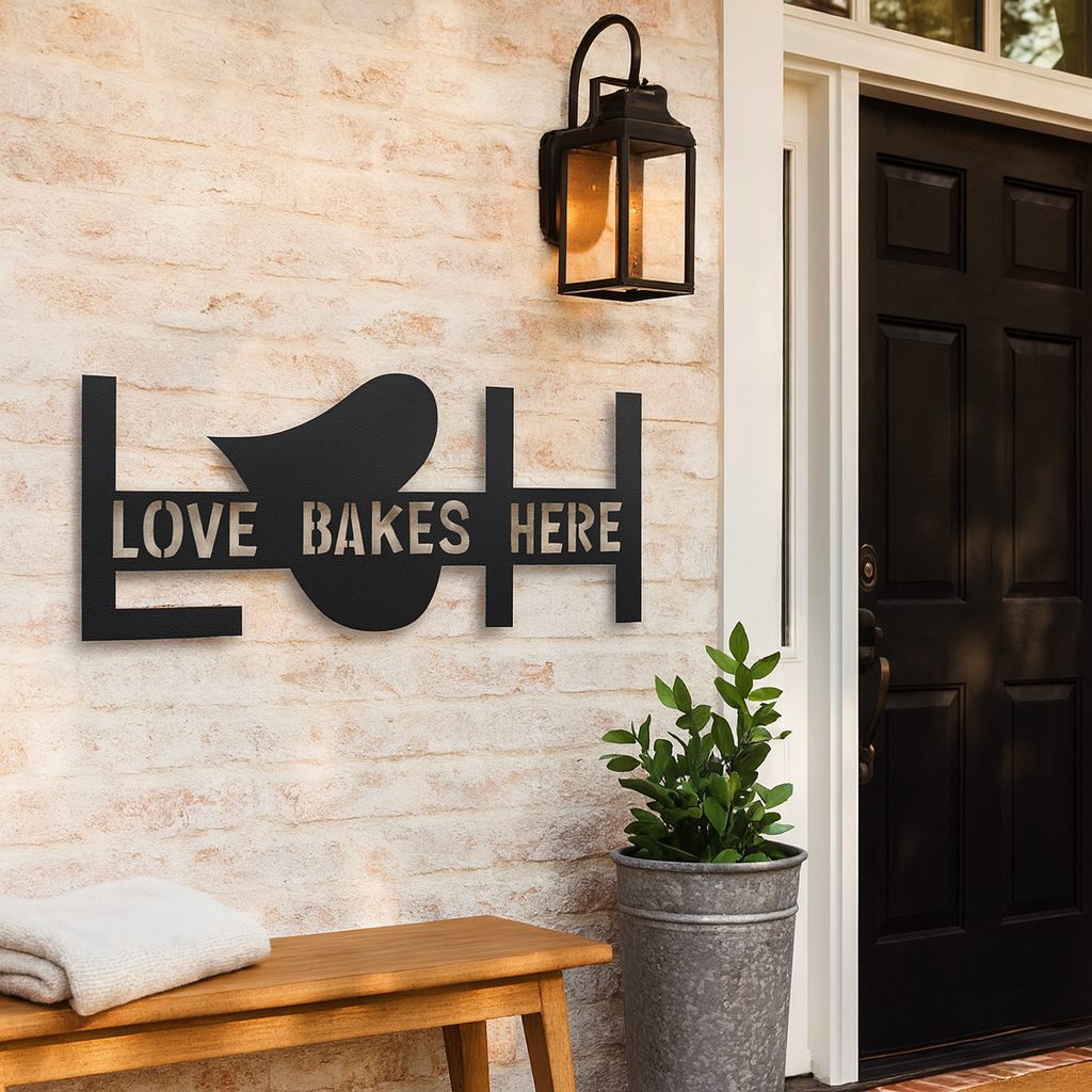 Metal Wall Art, Unique Gift for Food Lovers