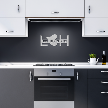 Metal Wall Art, Unique Gift for Food Lovers