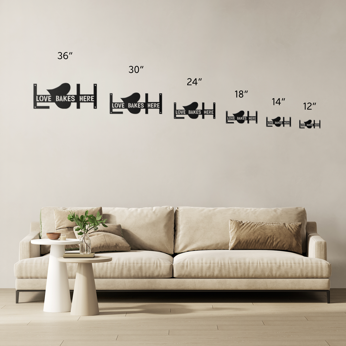 Metal Wall Art, Unique Gift for Food Lovers
