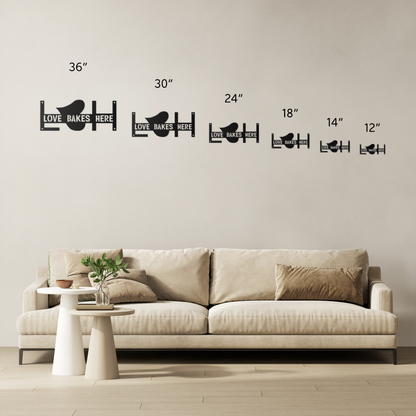 Metal Wall Art, Unique Gift for Food Lovers