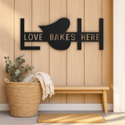 Metal Wall Art, Unique Gift for Food Lovers